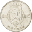 100 Francs 1948-1951, KM# 139, Belgium, Leopold III
