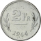 2 Francs 1944, KM# 133, Belgium