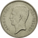 20 Francs 1931-1932, KM# 101, Belgium, Albert I