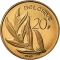 20 Francs 1980-1993, KM# 159, Belgium, Baudouin