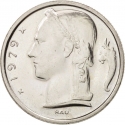 5 Francs 1948-1981, KM# 134, Belgium, Baudouin