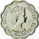 1 Cent 1976-2016, KM# 33a, Belize, Elizabeth II