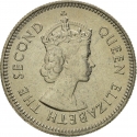 10 Cents 1974-2000, KM# 35, Belize, Elizabeth II