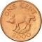 1 Cent 1999-2008, KM# 107, Bermuda, Elizabeth II