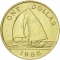 1 Dollar 1988-1997, KM# 56, Bermuda, Elizabeth II