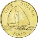 1 Dollar 1999-2017, KM# 111, Bermuda, Elizabeth II