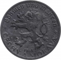 20 Haleru 1940-1944, KM# 2, Bohemia and Moravia