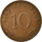 10 Centavos 1965-1973, KM# 188, Bolivia