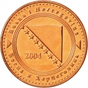 10 Feninga 1998-2021, KM# 115, Bosnia and Herzegovina