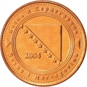 20 Feninga 1998-2021, KM# 116, Bosnia and Herzegovina