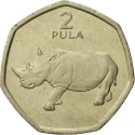 2 Pula 1994, KM# 25, Botswana