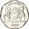 25 Thebe 1998-2009, KM# 28, Botswana
