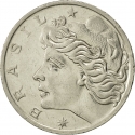 1 Cruzeiro 1967-1970, KM# 581, Brazil
