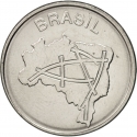 10 Cruzeiros 1980-1986, KM# 592, Brazil