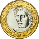 1 Real 2002-2024, KM# 652a, Brazil