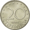 20 Stotinki 1999-2002, KM# 241, Bulgaria