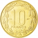 10 Francs 1958, KM# 11, Cameroon