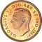 1 Cent 1937-1947, KM# 32, Canada, George VI