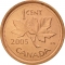 1 Cent 2003-2012, KM# 490, Canada, Elizabeth II
