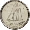 10 Cents 2002, KM# 447, Canada, Elizabeth II, 50th Anniversary of the Accession of Elizabeth II to the Throne, Golden Jubilee