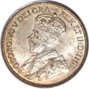 25 Cents 1912-1919, KM# 24, Canada, George V
