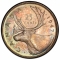 25 Cents 1937-1947, KM# 35, Canada, George VI, 1947: Dot after 7, minted in 1948