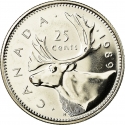 25 Cents 1979-1989, KM# 74, Canada, Elizabeth II
