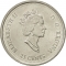 25 Cents 2000, KM# 381, Canada, Elizabeth II, Third Millennium, Achievement, The Power to Excel