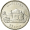 25 Cents 1992, KM# 214, Canada, Elizabeth II, 125th Anniversary of the Canadian Confederation, Manitoba