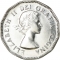 5 Cents 1953-1954, KM# 50, Canada, Elizabeth II