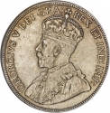 50 Cents 1912-1919, KM# 25, Canada, George V