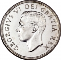 1 Dollar 1948-1952, KM# 46, Canada, George VI