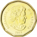 1 Dollar 2012-2022, KM# 1255, Canada, Elizabeth II