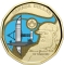 1 Dollar 2022, Canada, Charles III, 175th Anniversary of Birth of Alexander Graham Bell