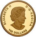 100 Dollars 2022, RCM# 202769, Canada, Elizabeth II, 175th Anniversary of Birth of Alexander Graham Bell