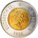 2 Dollars 1996-2003, KM# 270, Canada, Elizabeth II