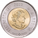 2 Dollars 2023, Canada, Elizabeth II, National Indigenous Peoples Day