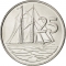 25 Cents 1999-2017, KM# 134, Cayman Islands, Elizabeth II