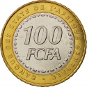 100 Francs 2006, KM# 15, Central African States