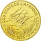 25 Francs 1975-2003, KM# 10, Central African States