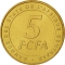 5 Francs 2006, KM# 18, Central African States