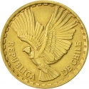 10 Centesimos 1960-1970, KM# 191, Chile