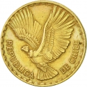 5 Centesimos 1960-1970, KM# 190, Chile