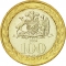 100 Pesos 2001-2021, KM# 236, Chile