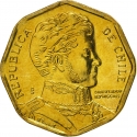 5 Pesos 1992-2015, KM# 232, Chile