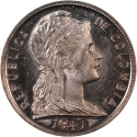 5 Centavos 1918-1950, KM# 199, Colombia