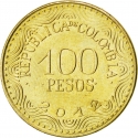 100 Pesos 2012-2024, KM# 296, Colombia