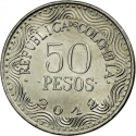 50 Pesos 2012-2024, KM# 295, Colombia