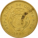 10 Colones 1995, KM# 228, Costa Rica