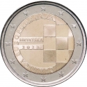 2 Euro 2023, KM# 143, Croatia, Croatia's Adoption of the Euro as Official Currency